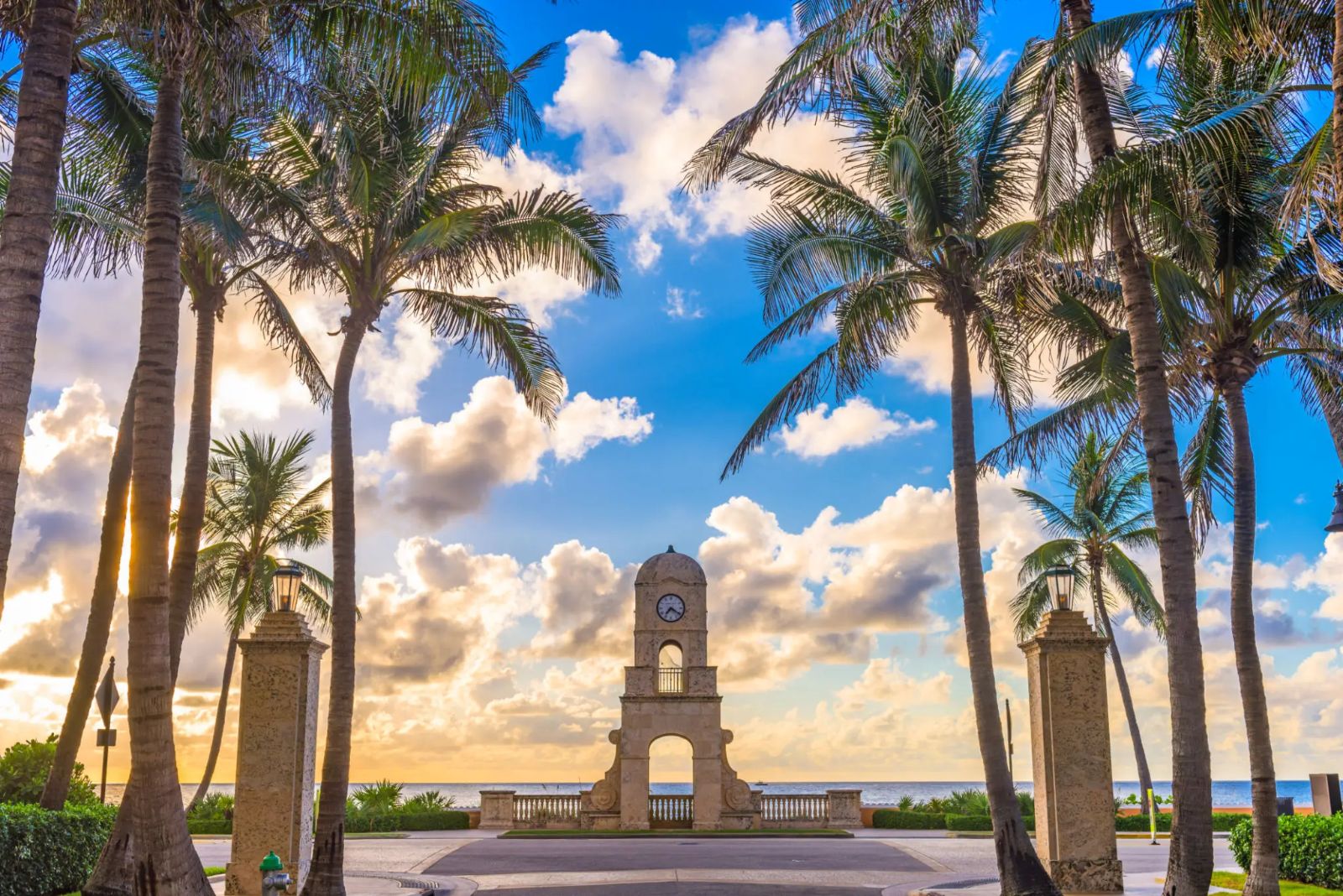 DJT airport car service luxury transfer near Palm Beach